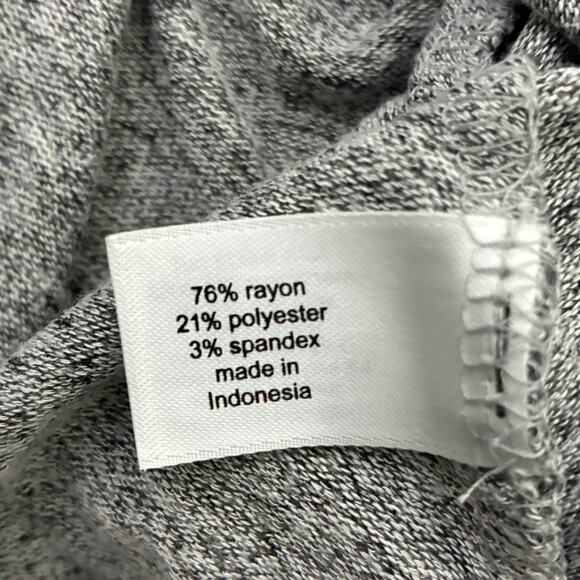 Lane Bryant Tie Waist Knit Sweater Womens 18/20 Gray Stretch Classic - Picture 8 of 9